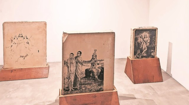 The exhibition traces the personal history of families in the heritage precinct. (Express Photo)