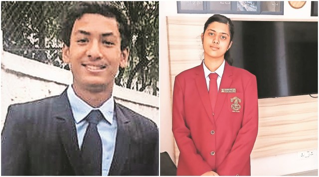 Kanishk Sujai Hegde and Kalpana Panda. (Express)