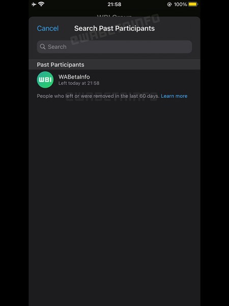 WhatsApp might quickly show previous contributors of group chats after they depart