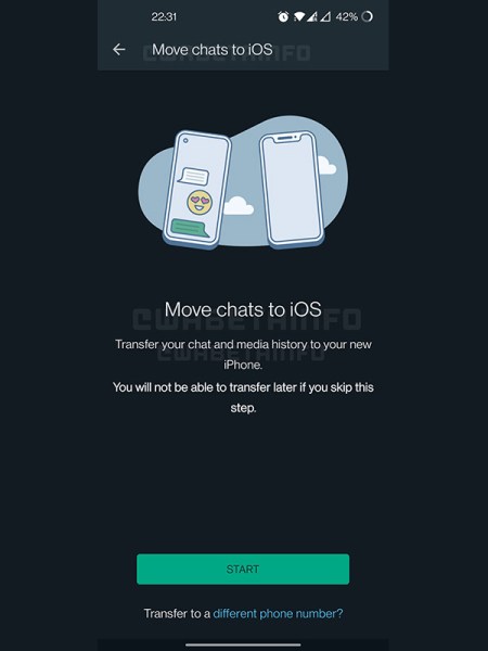 Más usuarios de WhatsApp beta ahora pueden transferir sus datos de Android a iOS