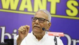 Gujarat Congress, Yashwant Sinha, All India Congress Committee (AICC), Gujarat assembly elections, Ahmedabad, Ahmedabad news, Gujarat, Gujarat news, Indian Express, India news, current affairs, Indian Express News Service, Express News Service, Express News, Indian Express India News