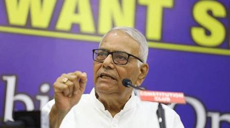 Gujarat Congress, Yashwant Sinha, All India Congress Committee (AICC), Gujarat assembly elections, Ahmedabad, Ahmedabad news, Gujarat, Gujarat news, Indian Express, India news, current affairs, Indian Express News Service, Express News Service, Express News, Indian Express India News