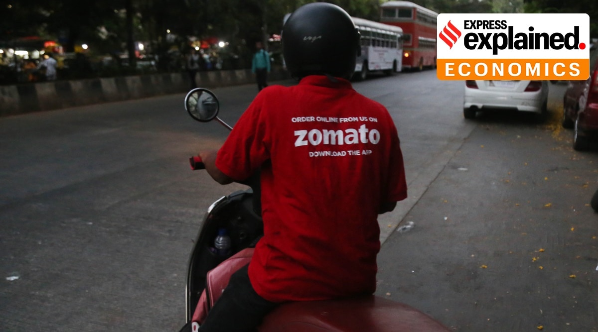 On Friday, the mandatory lock-in for promoters, employees, and other shareholders who bought Zomato’s stock before its IPO, ended. (Express File Photo by Amit Chakravarty)