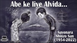 Shinzo Abe, Shinzo Abe shot, Shinzo Abe assassination, Shinzo Abe amul cartoon, india Shinzo Abe ties, indian express