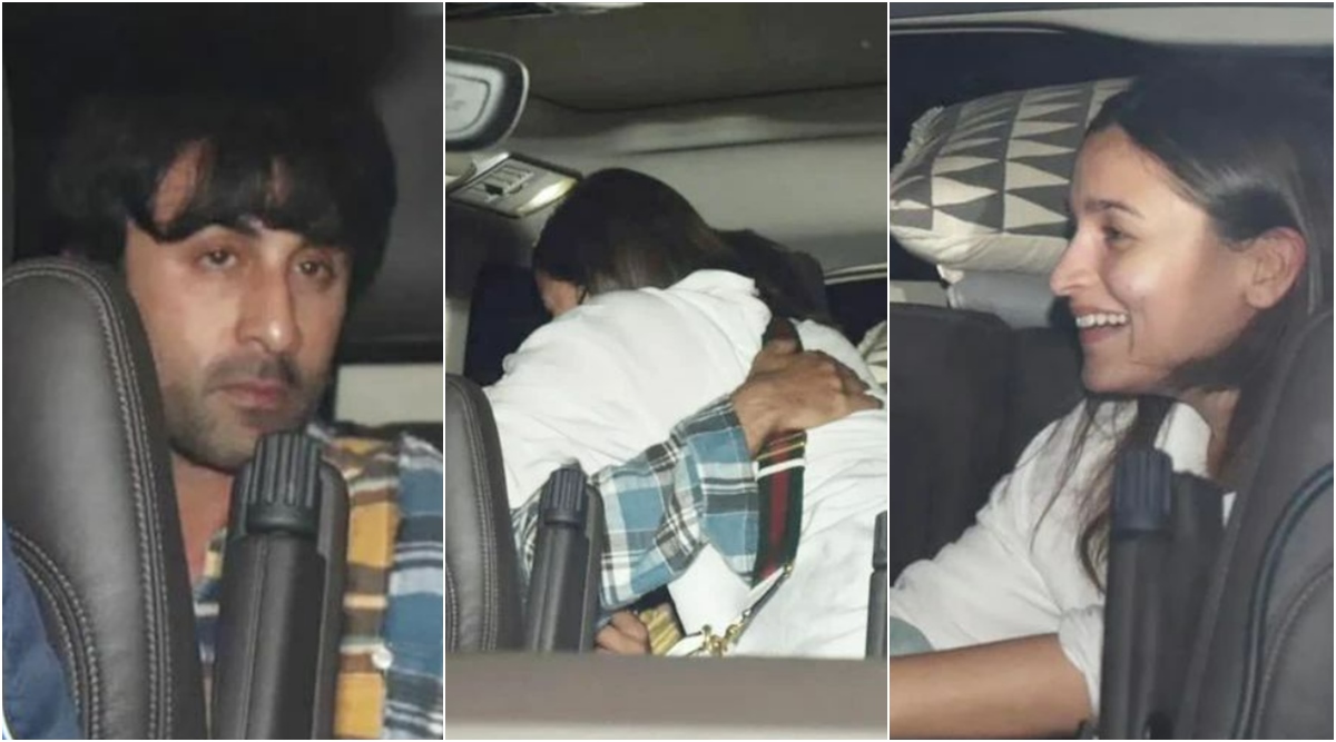 Ranbir Kapoor Ka Lund Bf - Alia Bhatt jumps into Ranbir Kapoor's arms at Mumbai airport. Watch their  adorable reunion video here | Entertainment News,The Indian Express