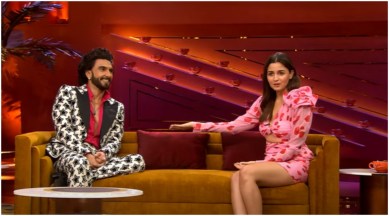 Alia Bhatt and Ranveer Singh on Koffee with Karan.