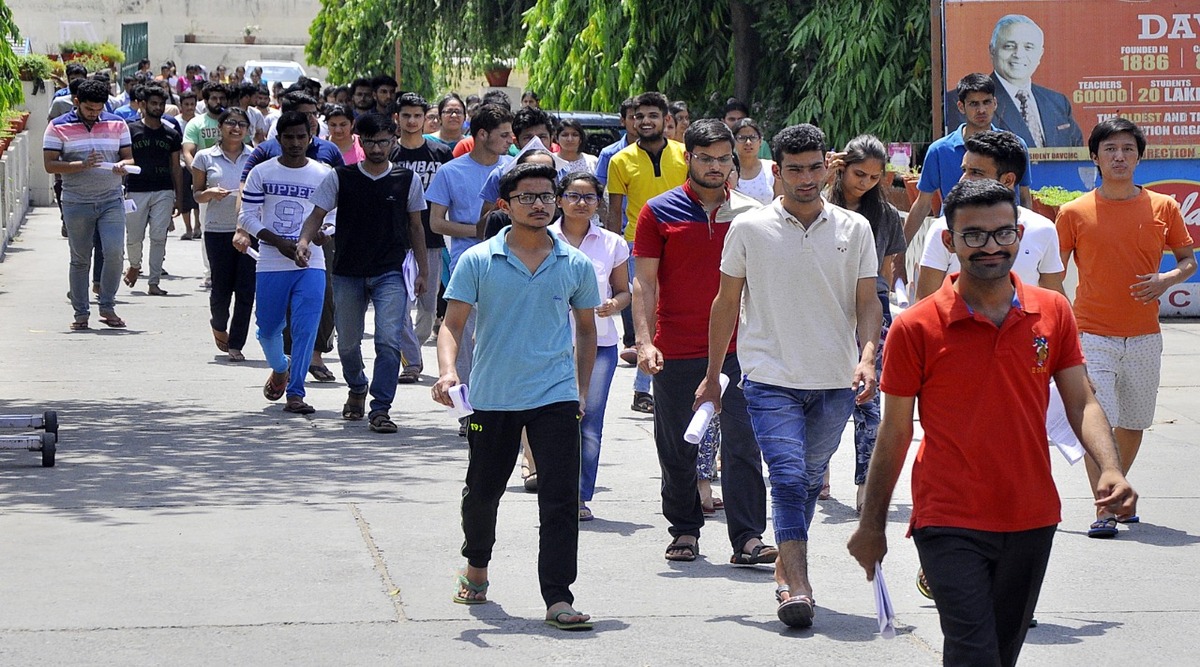 .A total of 1,48,262 candidates will write the examination at 524 centres in 10 districts.
File
