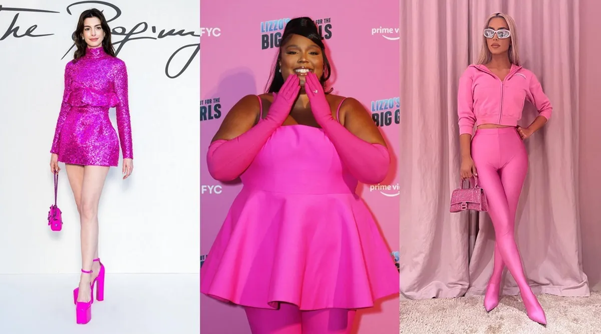 Celebrities Are Wearing Barbiecore Pink: Get the Look