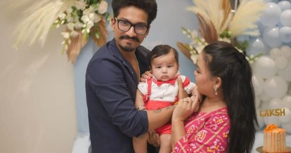 Bharti Singh and Haarsh Limbachiyaa reveal their baby Laksh's face ...