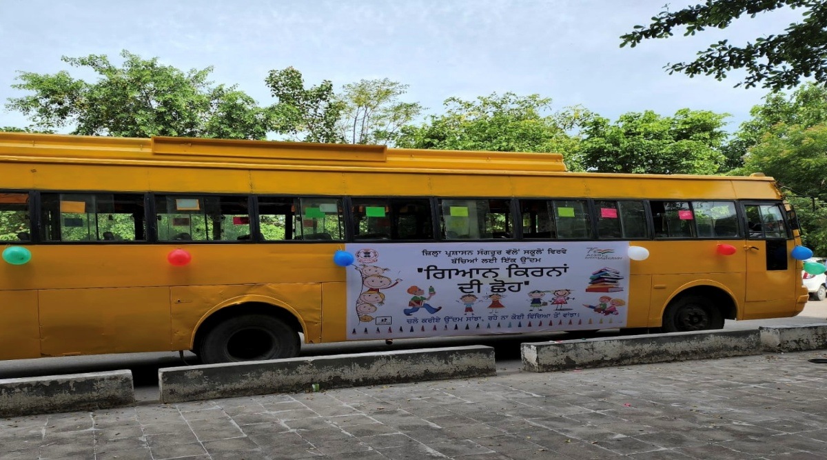 In Sangrur, a ‘school on wheels’ to help slum kids get back to ...