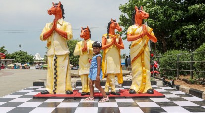 44th Chess Olympiad mascot Thambi takes over Tamil Nadu- The New Indian  Express