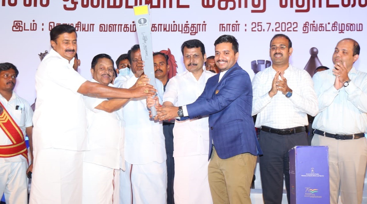 Chess Olympiad 2022: Torch Relay For 44th Chess Olympiad Reaches Tamil  Nadu's Coimbatore