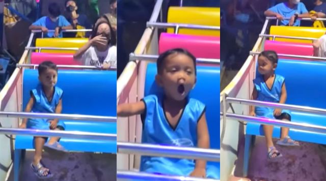 Video of kid sitting alone on amusement park ride goes viral, leaves ...