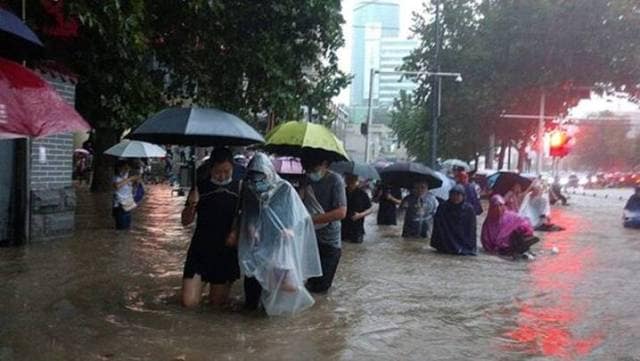 Last year flood was witnessed in Zhengzhou city in central China's Henan province  (AP file photo)