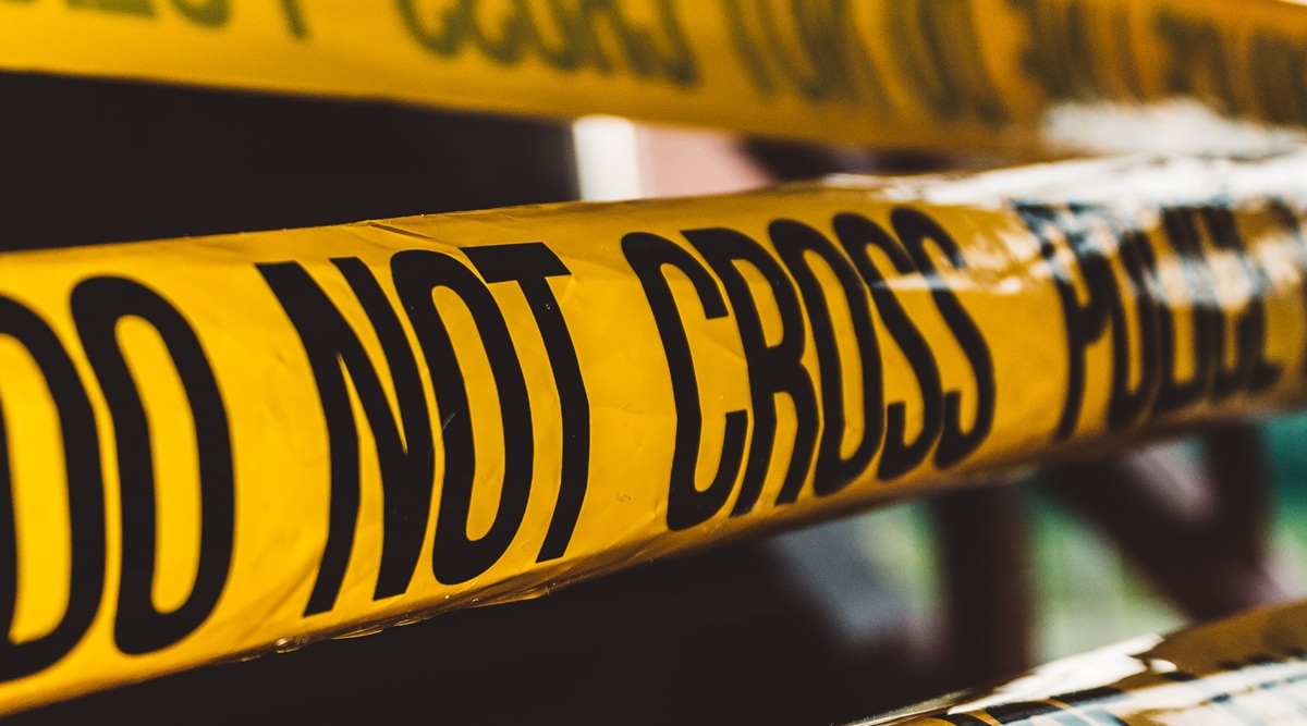 police crime scene tape