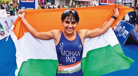 commonwealth games, Commonwealth Games 2022, Pragnya Mohan, triathlon, Sport news, Indian Express, India news, current affairs, Indian Express News Service, Express News Service, Express News, Indian Express India News