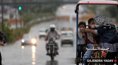 Delhi weather, Delhi latest news, Delhi updates, New Delhi weather, Delhi NCR weather, Delhi rain, Indian Express