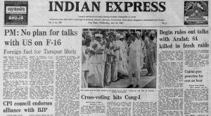 CPI United, Goa Assembly Taken, House Cross-voting, Indira Gandhi, Washington, cpi, Indian express, Opinion, Editorial, Current Affairs