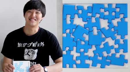 yuu asaka puzzle designer with his game 'jigsaw puzzle 29'