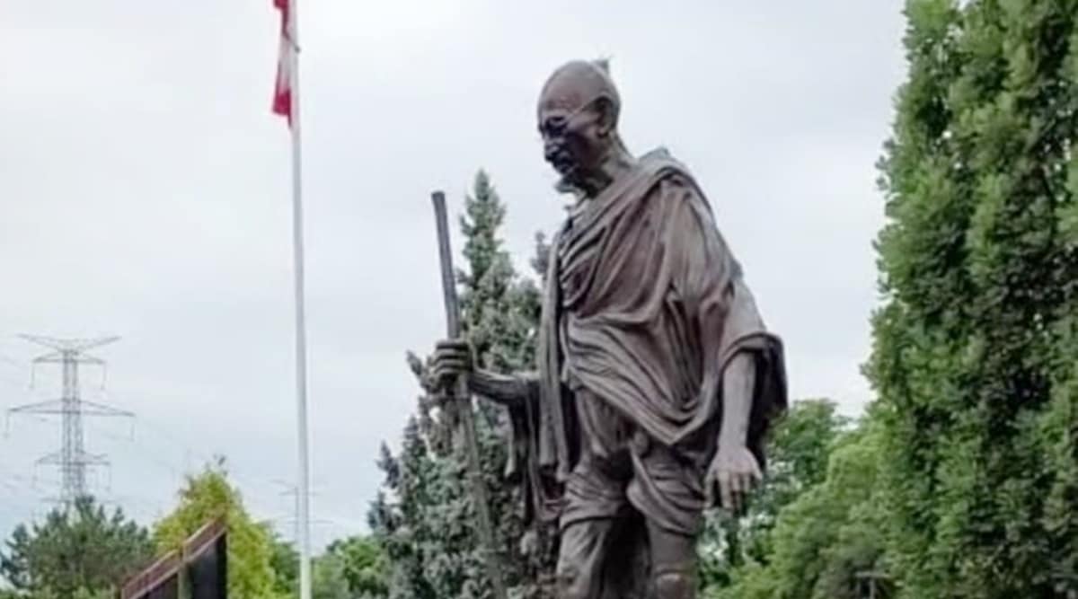 Desecration of Gandhi statue in Toronto has hurt sentiments of Indian