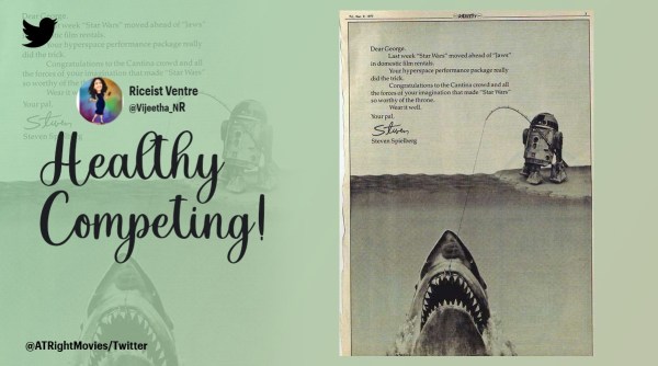 Steven Spielberg, George Lucas, James Cameron, Hollywood traditional congratulatory notes, Steven Spielberg send note to George Lucas, James Cameron Titanic congratulatory note, Viral tweet thread Hollywood, Indian Express
