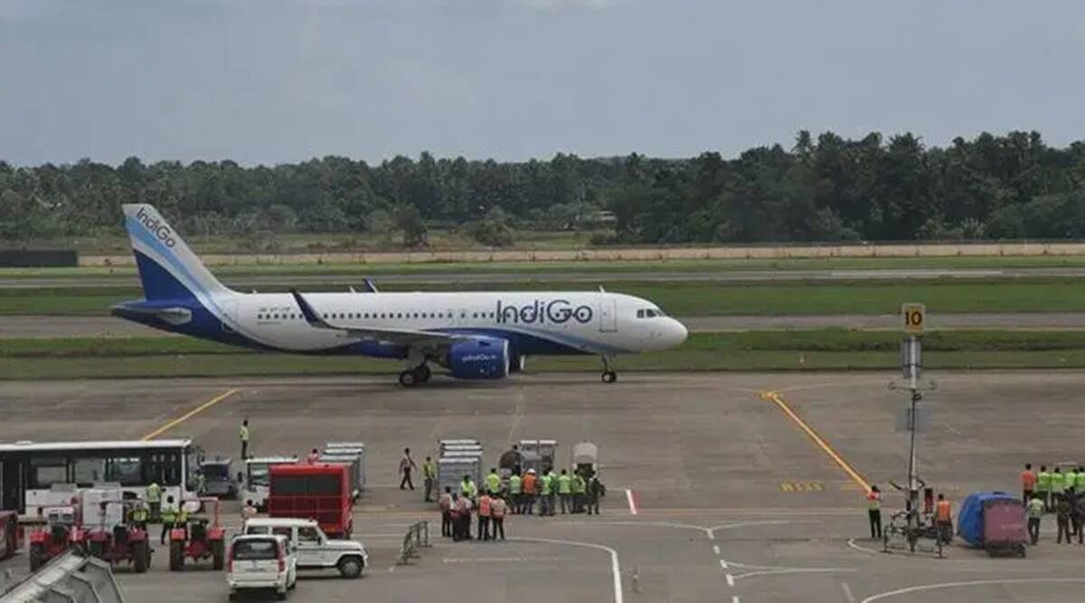 An Indigo flight from Sharjah was diverted to Karachi after an engine failure