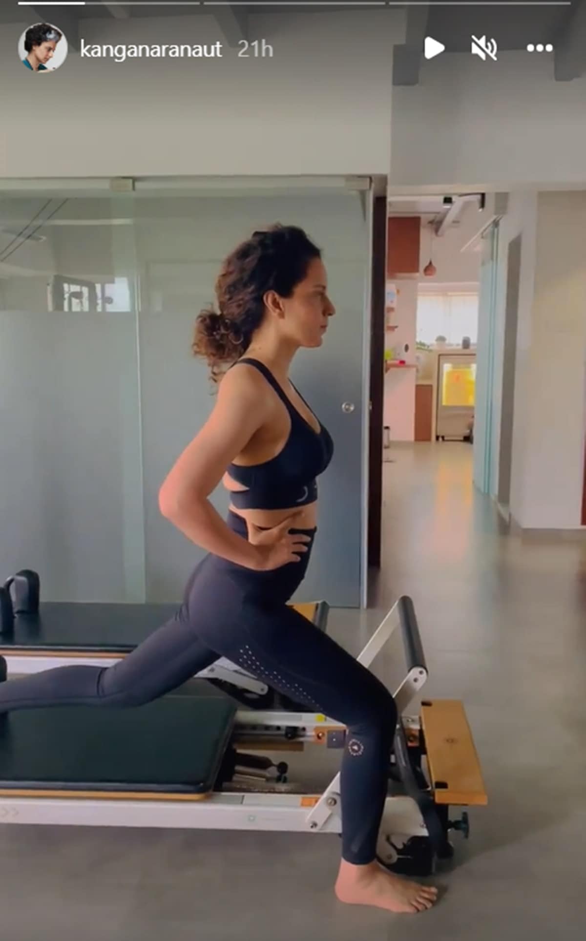 Celeb fitness: Kangana Ranaut impresses with her ‘controlled, strong moves’