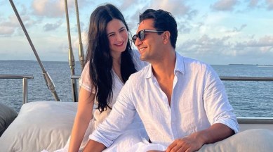 Vicky Kaushal's love for Katrina Kaif is for 'infinity', see their adorable click from Maldives | Entertainment News,The Indian Express