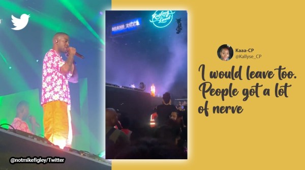 Kid Cudi, Kid Cudi leaves stage, Kid Cudi leaves stage after getting hit with bottles, Kid Cudi leaves stage as fans throw water bottles on stage, Kid Cudi Rolling Loud Festival, Rolling Loud Festival Miami Kid Cudi, Kid Cudi vs Ye, Kanye West vs Kid Cudi, Indian Express