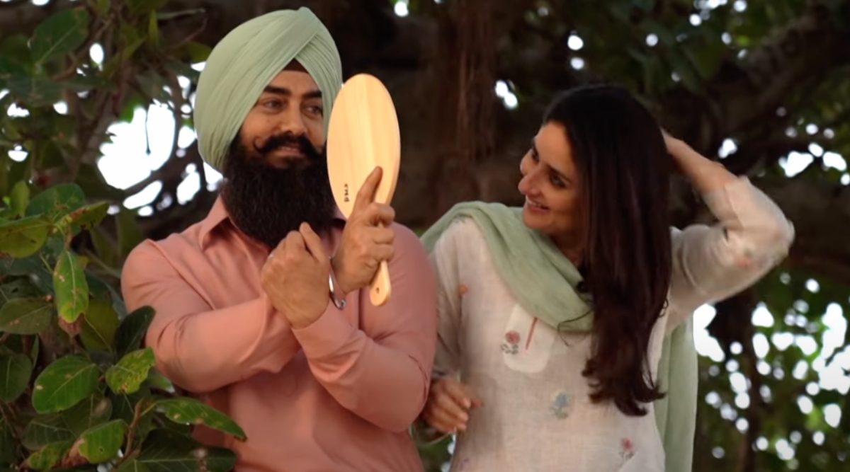 Aamir Khan introduces 'the world of Laal Singh Chaddha' in new BTS video.  Watch | Entertainment News,The Indian Express