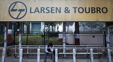 larsen & toubro, larsen & toubro q1 results, larsen & toubro shares