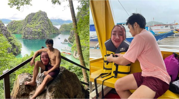 man takes wife face pillow holiday, man holiday wife pillow, pillow wife face man vacation, odd news, funny news, indian express