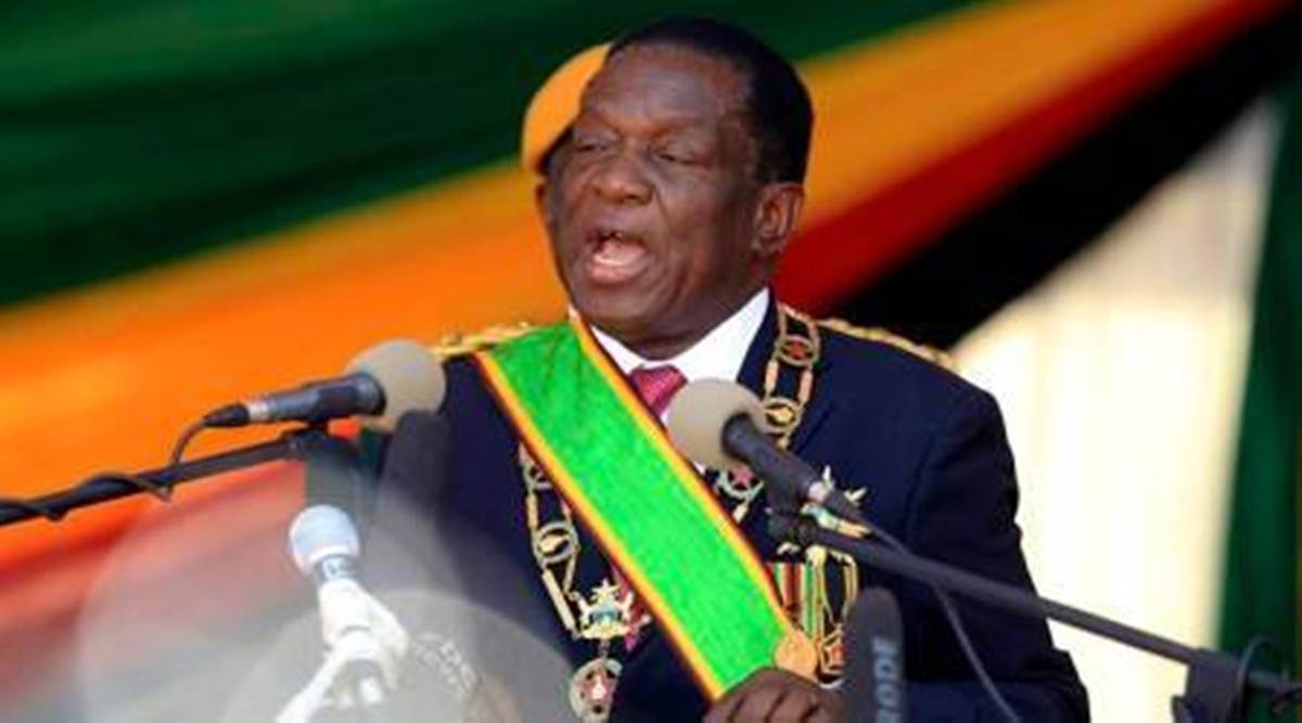 President Emmerson Mnangagwa. (File photo)