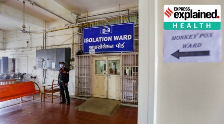 Express Explained, Explained Health, monkeypox, monkeypox symptoms, monkeypox death, Kerala youth dies of monkeypox, UAE, Kerala health minister, Veena George, National Institute of Virology