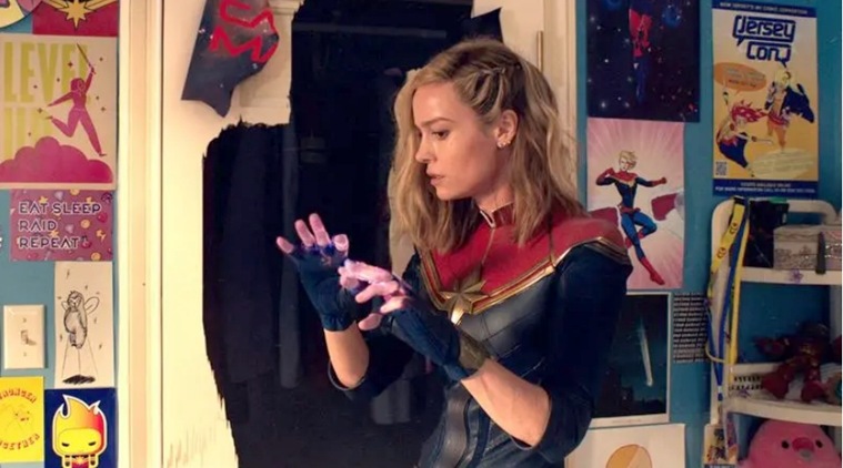 captain marvel cameo brie larson ms marvel