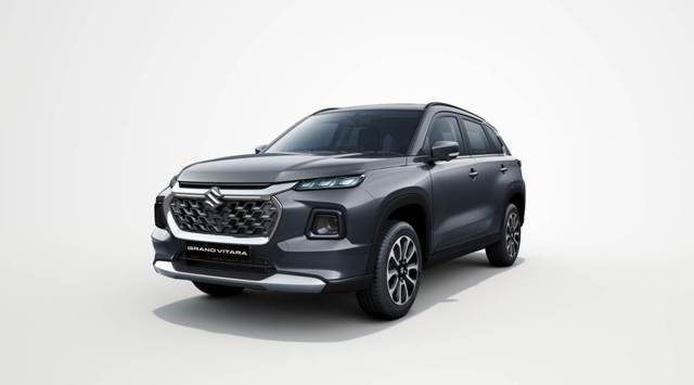 منظر أمامي لـ Grand Vitara ، سيارة الدفع الرباعي من المستوى المتوسط ​​من Maruti Suzuki (الصورة: موقع Maruti Suzuki)