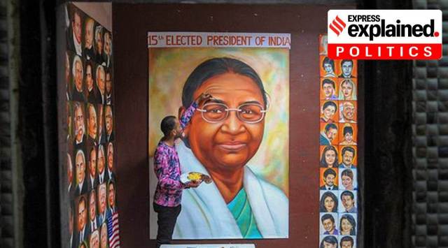 droupadi murmu, who is droupadi murmu, president of india, india new president, tribal woman president, nda presidential candidate, droupadi murmu new president, presidential polls results, indian express