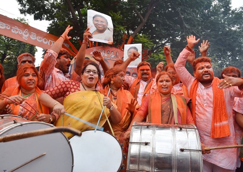 Draupadi Murmu Scripts History, Becomes India’s First Woman Tribal ...