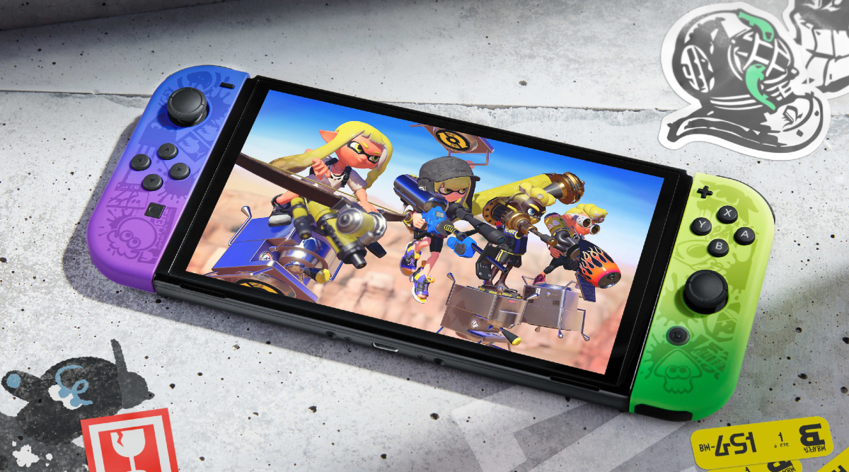 Nintendo lance une édition spéciale de la console Switch OLED sur le thème de Splatoon 3