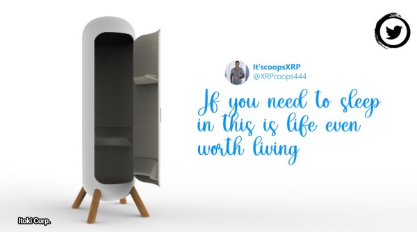 Nap boxes japan, Japanese companies make vertical nap pods, Itoki Koyoju Gohan japan nap box, sleeping box japan, Indian Express