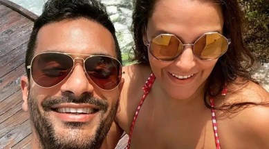 Neha Dhupia, Angad Bedi, Maldives