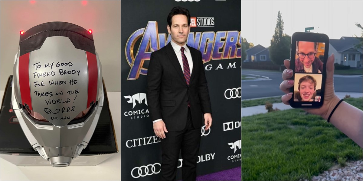 Paul Rudd befriends Westminster student whose classmates wouldn't