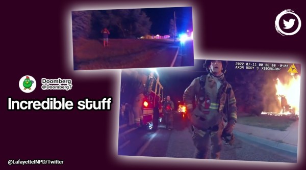 US man saves five kids from fire, Pizza delivery man saves kids from fire, Nick Bostic saves five kids from fire, Louisiana Lafayette 25 year old saves kids from house fire, Indian Express