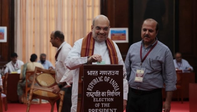 pres poll amit shah
