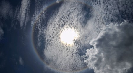 Dehradun, sun halo