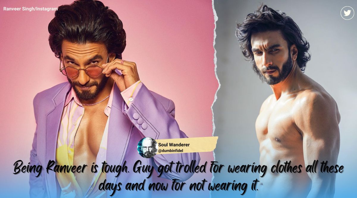 Ranveer Singh Shows Off His Jordaaar Body In New Photos