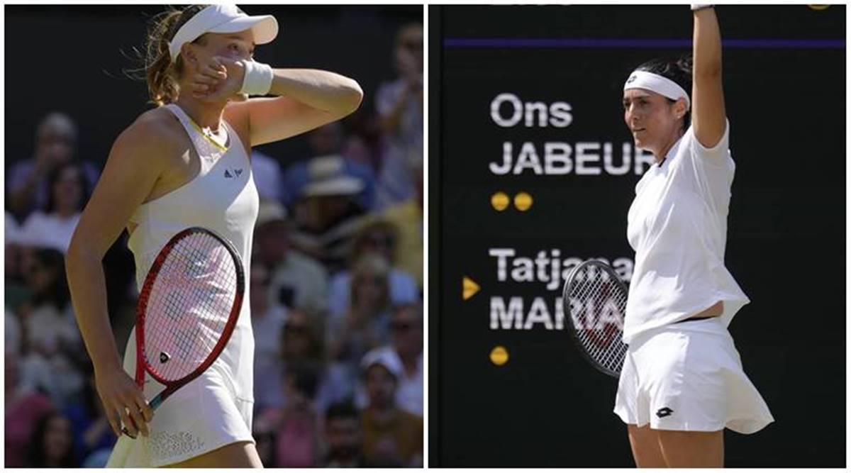 Wimbledon 2022 Womens Semifinals Live Jabeur vs Maria live score, updates
