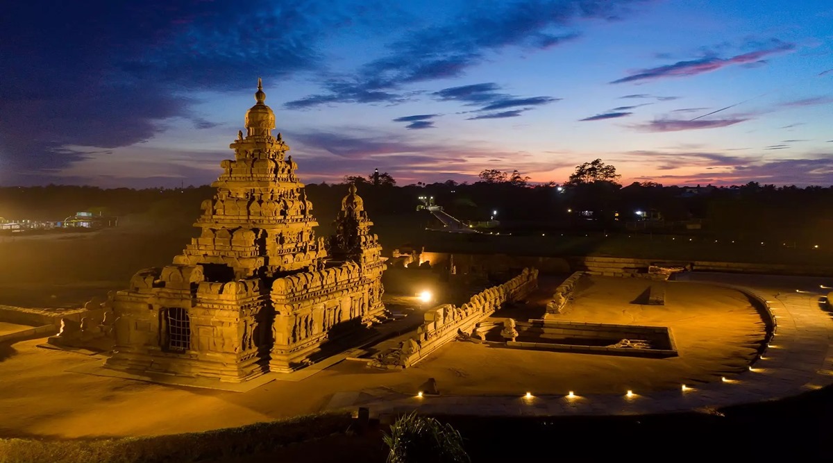The Shore Temple in Mamallapuram (Source: tamilnadutourism.tn.gov.in)