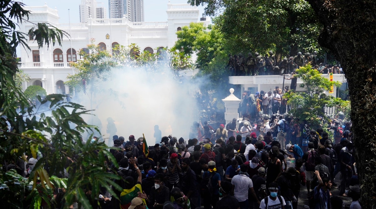 Sri Lanka crisis Live Updates: Protesters storm PM’s office; Gotabaya tells speaker he will resign today