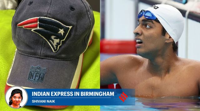 Srihari Nataraj (right) was gifted a baseball cap by his late father that he refuses to give away though he's outgrown it. (Express Photo)